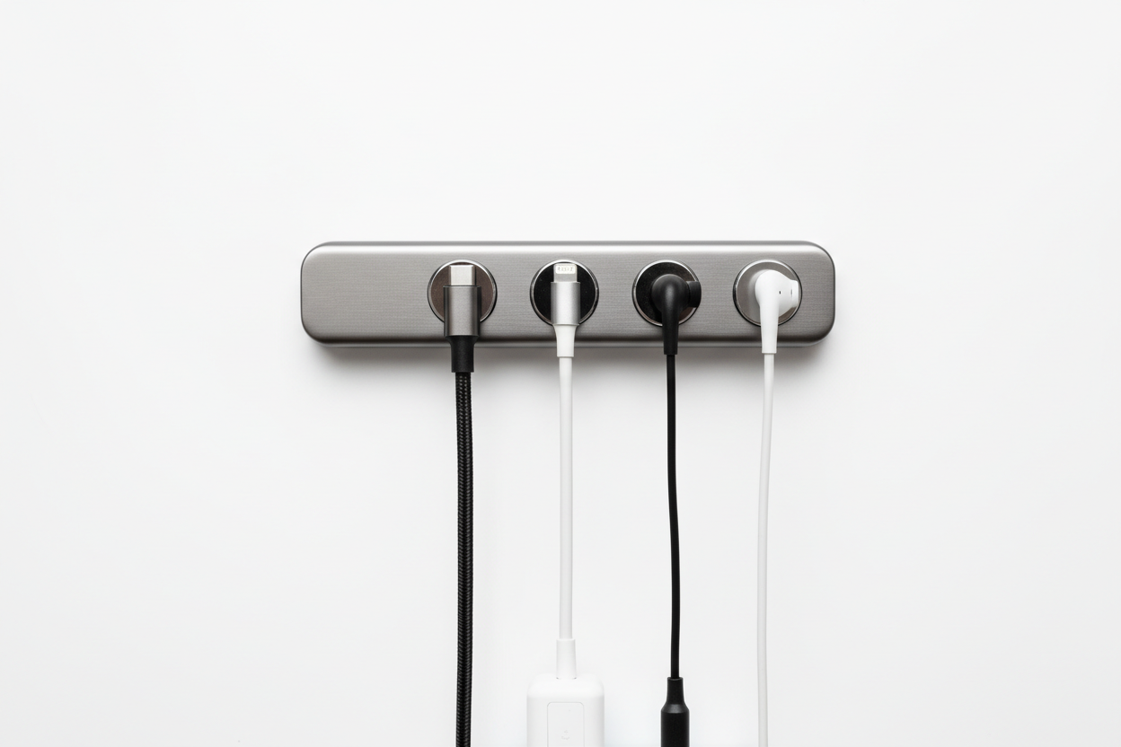 organisateur de cables magnétique