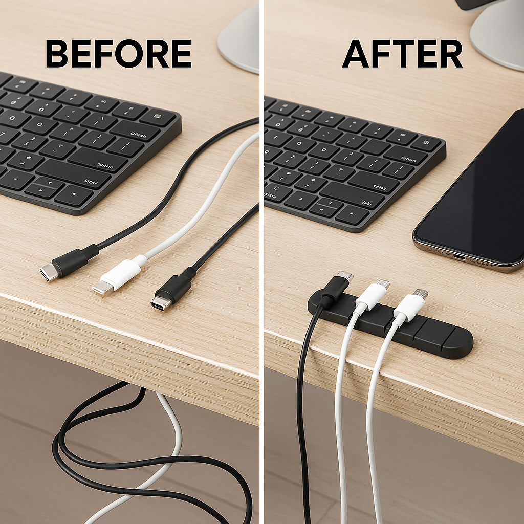 The Magnetic Cable Organizer 